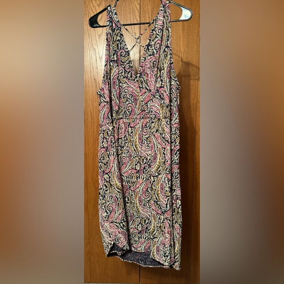 Lucky Brand Paisley Ikat Dress NWOT - Picture 2 of 2